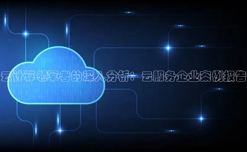 杏鑫新闻百度技术学院云计算领军者的深入分析：云服务企业案例报告