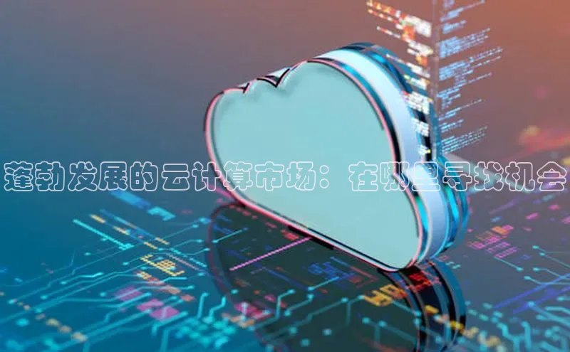 杏鑫彩票官网app百度百聘蓬勃发展的云计算市场：在哪里寻找机会